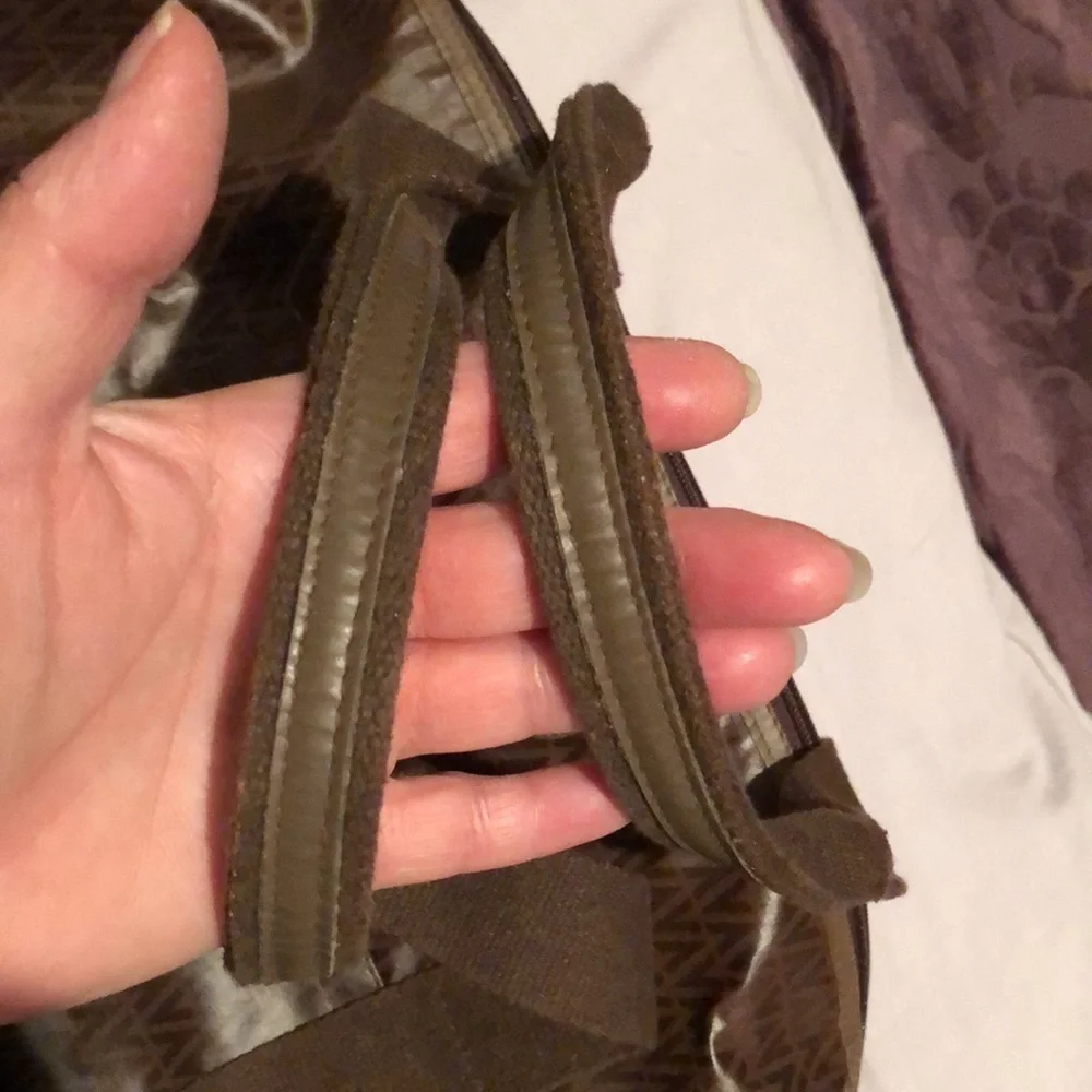 Mario Valentino Jumbo Zip Tote
